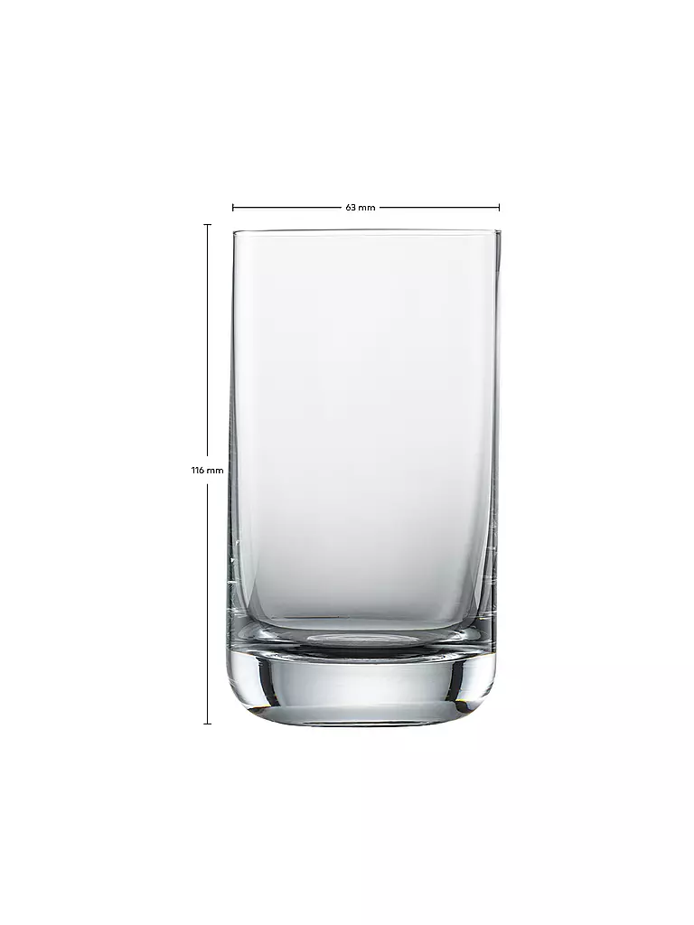 ZWIESEL GLAS | Vaso de agua juego de 6 SIMPLE 255ml | 