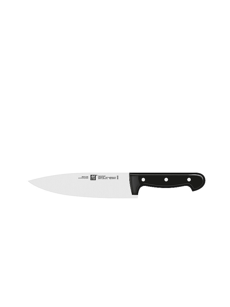 Cuchillo de cocina 20 cm TWIN-CHEF negro negro