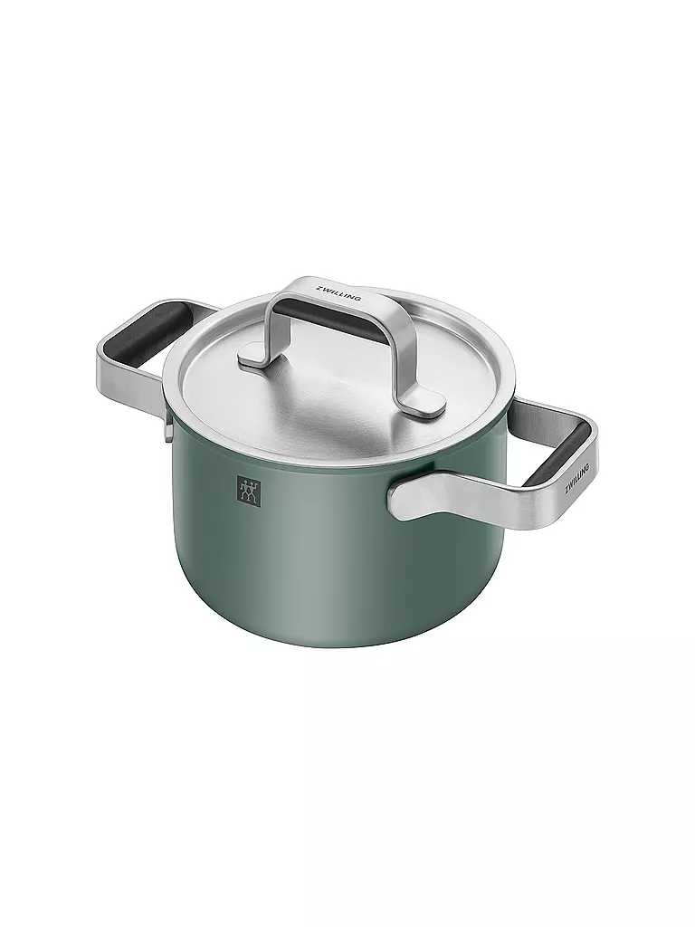 ZWILLING | Batería de cocina - Juego de 5 piezas. PURE Acero inoxidable / Verde | 