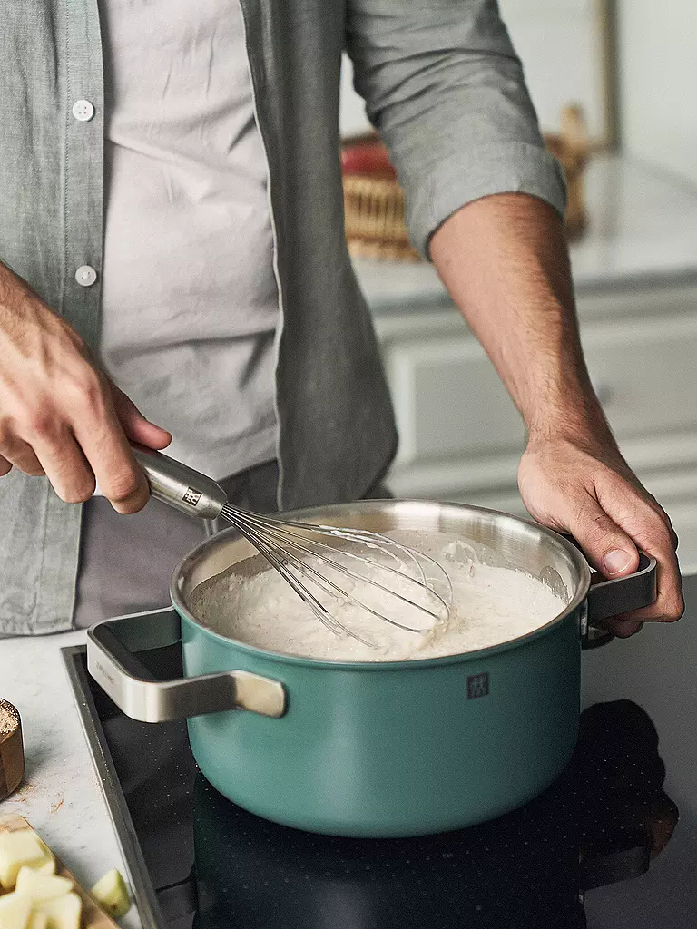 ZWILLING | Batería de cocina - Juego de 5 piezas. PURE Acero inoxidable / Verde | 