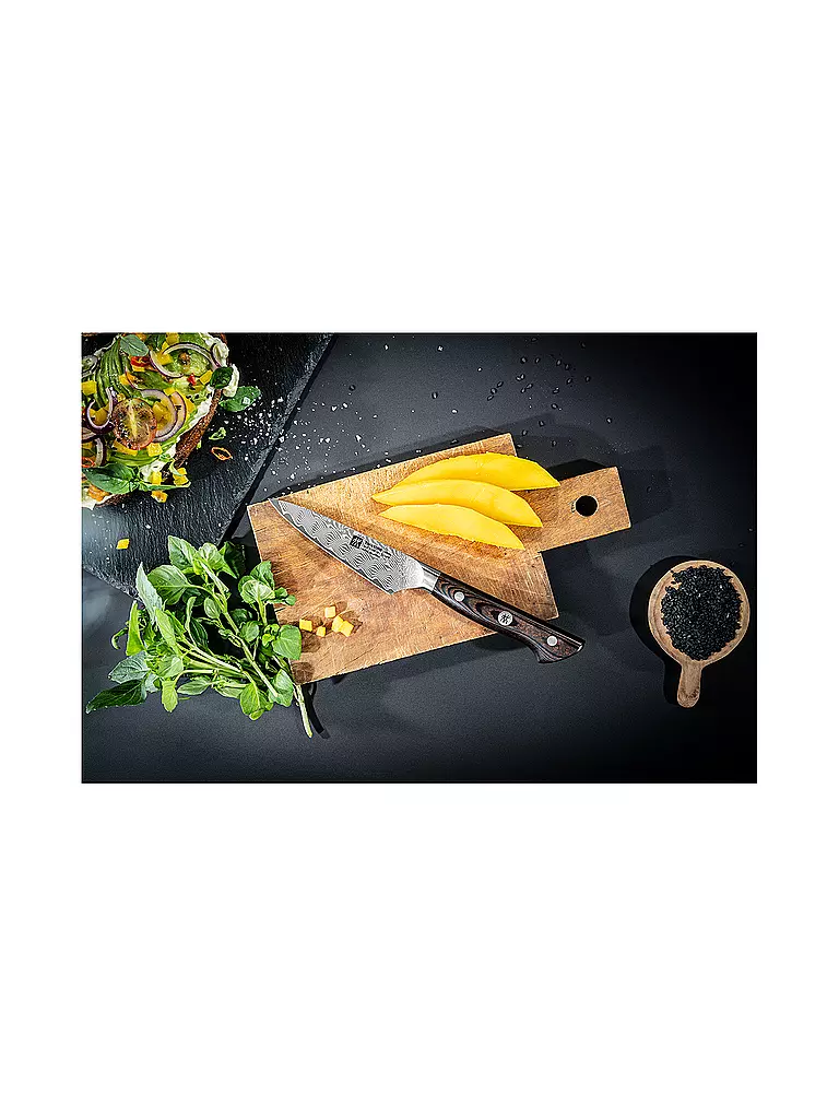 ZWILLING | Cuchillo de cocina 14cm TANREI Micarta | Marrón