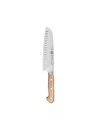 ZWILLING | Cuchillo Santoku 18cm Pro Wood Steineiche | Marrón