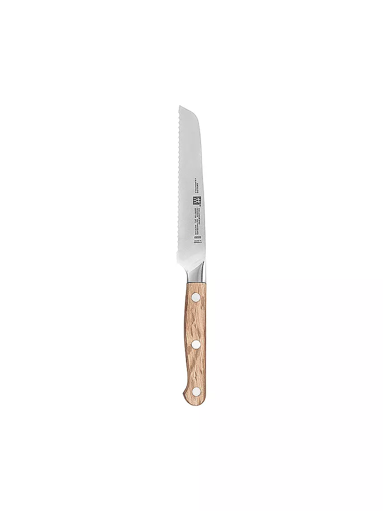 ZWILLING | Cuchillo universal de 13 cm Pro Wood Steineiche | Marrón