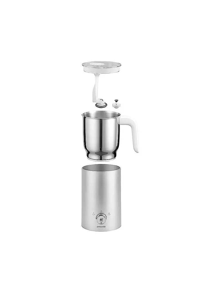 ZWILLING | Espumador de leche Enfinigy 200/400ml Acero inoxidable/Blanco | 