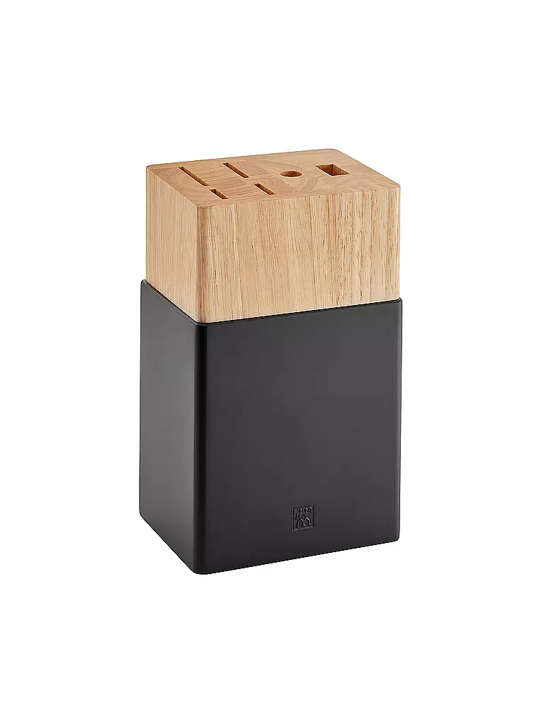 ZWILLING | Juego de bloque de cuchillos de 7 piezas FIVE STAR Negro | Negro