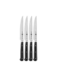 ZWILLING | Juego de cuchillos para carne de 4 piezas. | Negro
