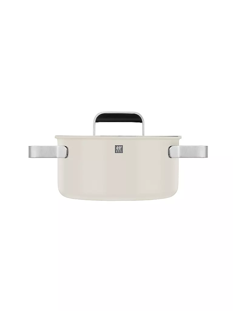 ZWILLING | Kochgeschirr - Set 5tlg. PURE Edelstahl / Elfenbein  | Crema