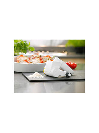 ZYLISS | Rallador de queso CLASSIC con tambor fino de acero inoxidable blanco